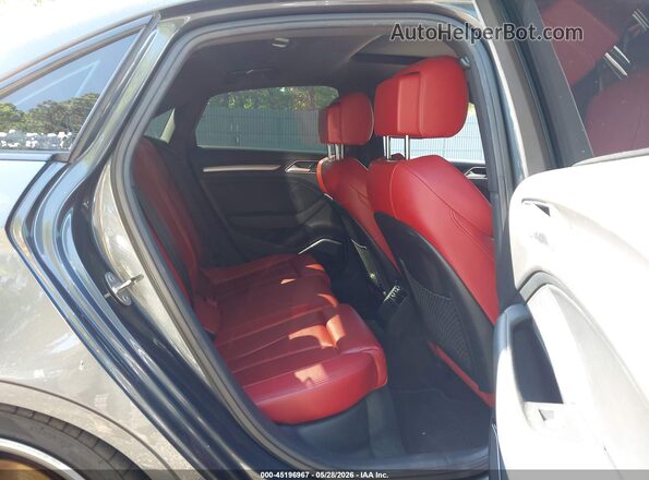 WAUB1GFFXJ1042548 2018 AUDI S3 Серый Вид наклейки с VIN-кодом