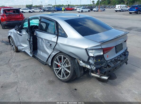 WAUB1GFFXJ1043196 2018 AUDI S3 Silver Tył lewy