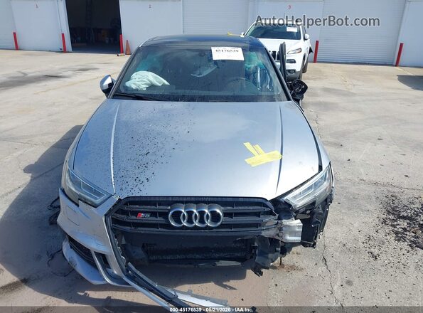 WAUB1GFFXJ1043196 2018 AUDI S3 Silver Widok zestawu wskaźników