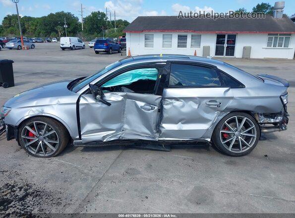WAUB1GFFXJ1043196 2018 AUDI S3 Silver Widok wnętrza 360 stopni