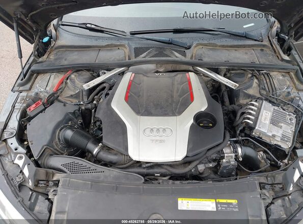 WAUB4AF40JA128602 2018 AUDI S4 Gray Vista trasera