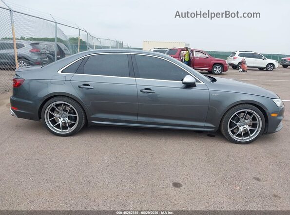 WAUB4AF40JA128602 2018 AUDI S4 Gray Vista interior trasera
