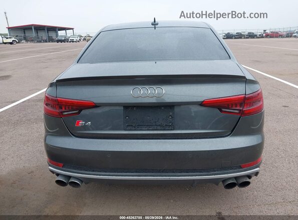 WAUB4AF40JA128602 2018 AUDI S4 Gray 