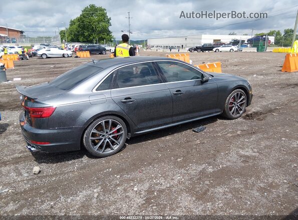 WAUB4AF44JA002534 2018 AUDI S4 Black უკანა სალონის ხედი