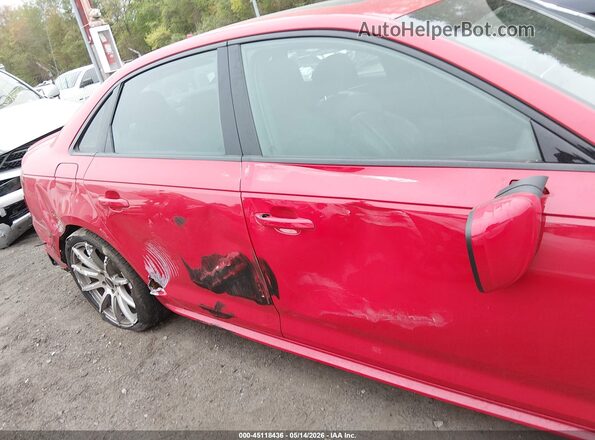 WAUB4AF45JA136632 2018 AUDI S4 Red წინა ხედი