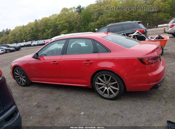 WAUB4AF45JA136632 2018 AUDI S4 Red სალონის 360-გრადუსიანი ხედი