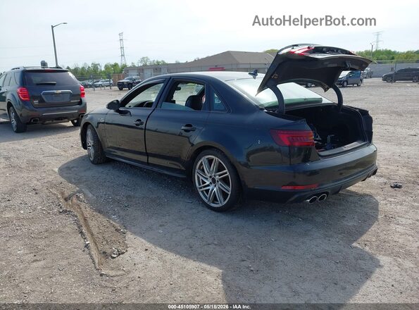 WAUB4AF45JA233605 2018 AUDI S4 Black Հետևի ձախ