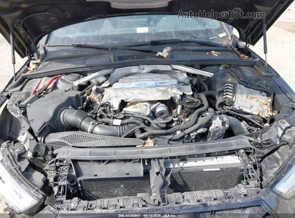 WAUB4AF45JA233605 2018 AUDI S4 Black Հետևի տեսք