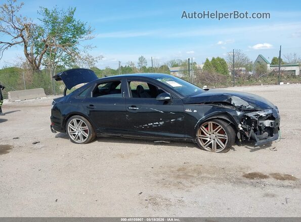 WAUB4AF45JA233605 2018 AUDI S4 Black Սալոնի հետևի տեսք