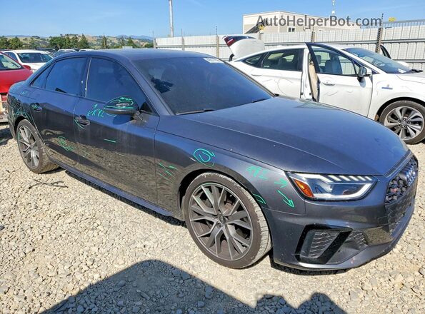WAUB4AF45LA061448 2020 AUDI S4 Серый Передняя правая четверть