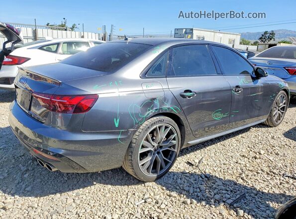 WAUB4AF45LA061448 2020 AUDI S4 Серый Задняя правая четверть