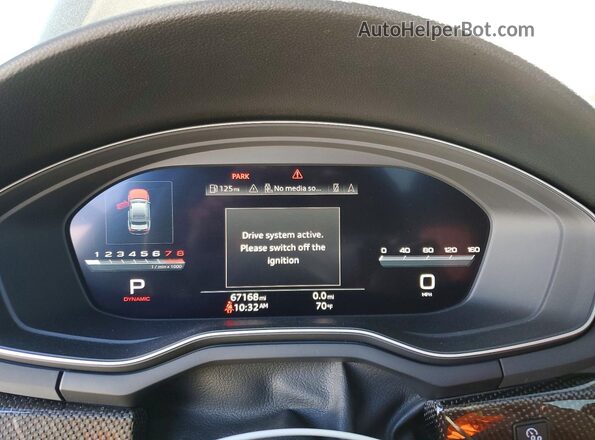 WAUB4AF45LA061448 2020 AUDI S4 Серый Вид щитка приборов