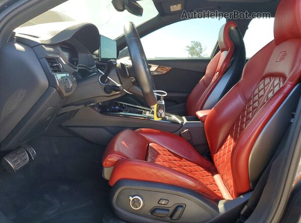 WAUB4AF45LA061448 2020 AUDI S4 Серый Вид салона спереди