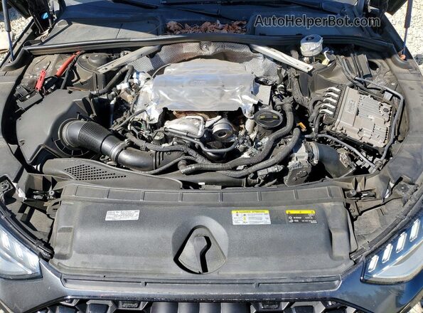 WAUB4AF45LA061448 2020 AUDI S4 Серый Вид задней части салона