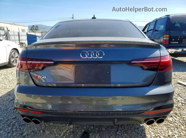 WAUB4AF45LA061448 2020 AUDI S4 Серый Вид сзади