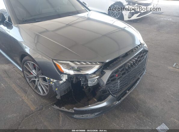 WAUB4AF45MA065842 2021 AUDI S4 Gray Front view