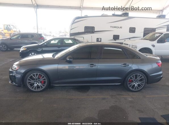 WAUB4AF45MA065842 2021 AUDI S4 Gray 360 interior view