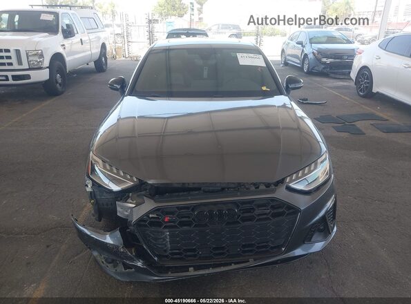 WAUB4AF45MA065842 2021 AUDI S4 Gray Instrument cluster view