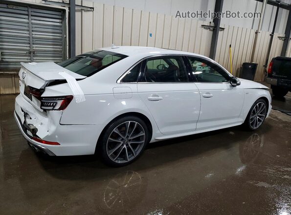 WAUB4AF46JA158459 2018 AUDI S4 White Հետևի աջ