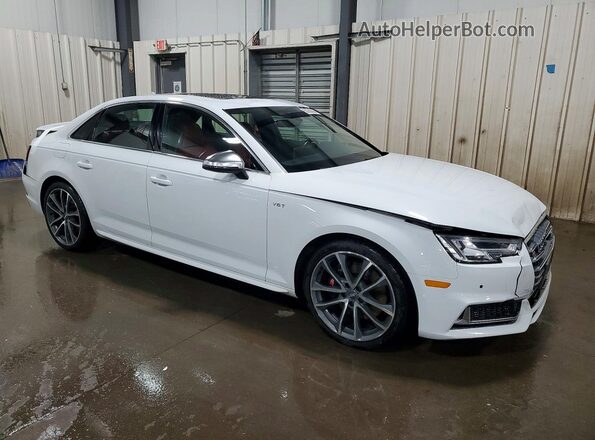 WAUB4AF46JA158459 2018 AUDI S4 White Առջևի աջ