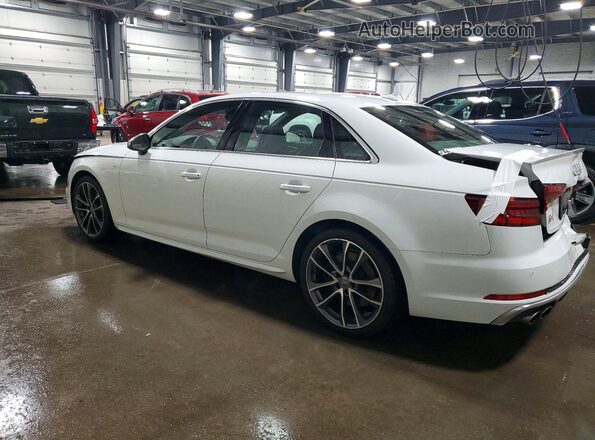 WAUB4AF46JA158459 2018 AUDI S4 White Հետևի ձախ