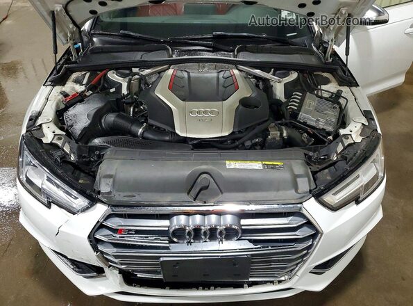 WAUB4AF46JA158459 2018 AUDI S4 White Սալոնի հետևի տեսք