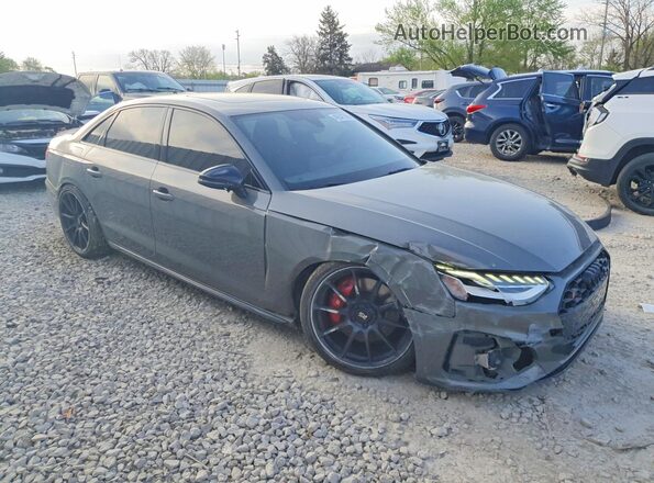 WAUB4AF46PA012250 2023 AUDI S4 Серый Передняя правая четверть