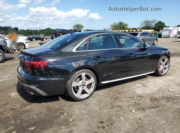 WAUB4AF46PA014161 2023 AUDI S4 Black Հետևի աջ