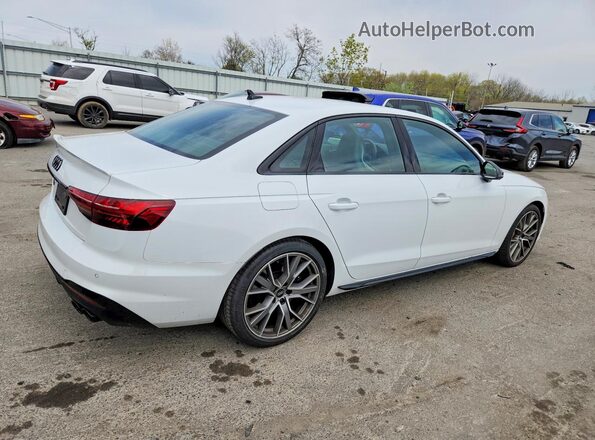 WAUB4AF46PA042493 2023 AUDI S4 White Rear right