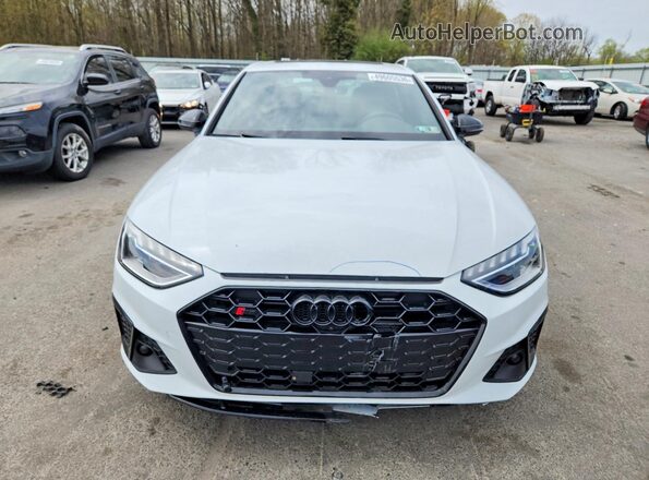 WAUB4AF46PA042493 2023 AUDI S4 White Front view