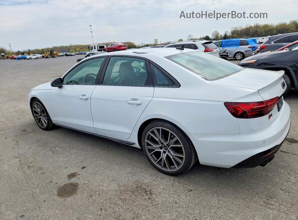 WAUB4AF46PA042493 2023 AUDI S4 White Rear left