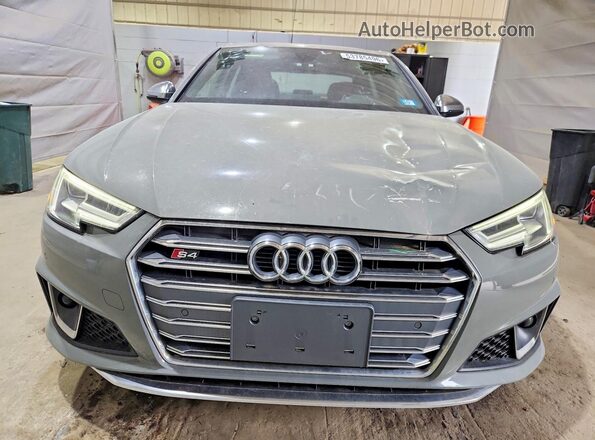 WAUB4AF49KA003731 2019 AUDI S4 Gray Front view