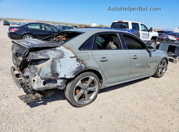 WAUB4AF4XKA013653 2019 AUDI S4 Серый Задняя правая четверть
