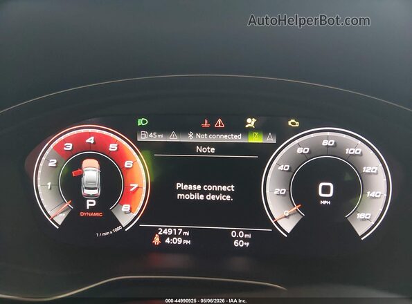WAUB4AF4XNA019991 2022 AUDI S4 Gray Widok tylnych siedzeń