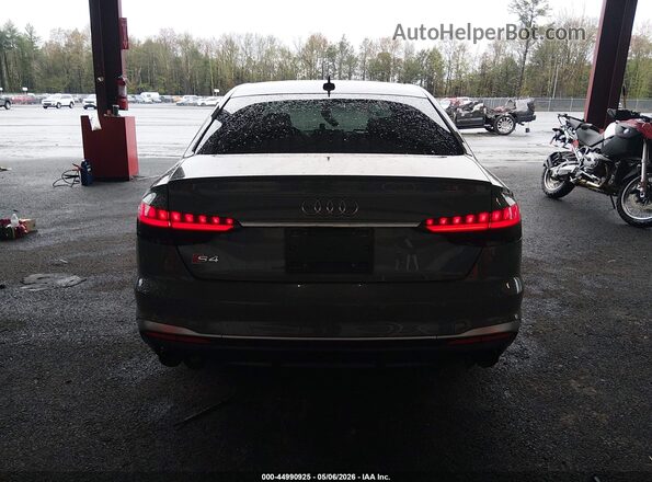 WAUB4AF4XNA019991 2022 AUDI S4 Gray 