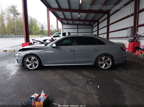 WAUB4AF4XNA019991 2022 AUDI S4 Gray Widok wnętrza 360 stopni