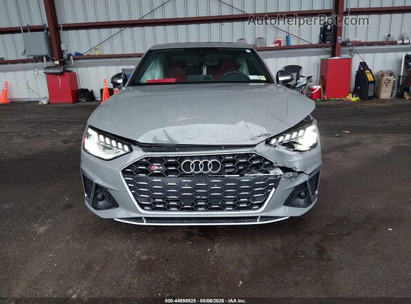 WAUB4AF4XNA019991 2022 AUDI S4 Gray Widok zestawu wskaźników