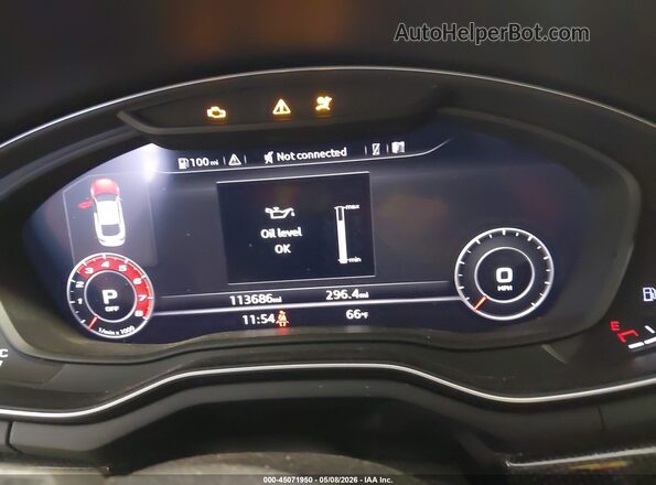 WAUB4CF51KA000469 2019 AUDI S5 White Vista de los asientos traseros