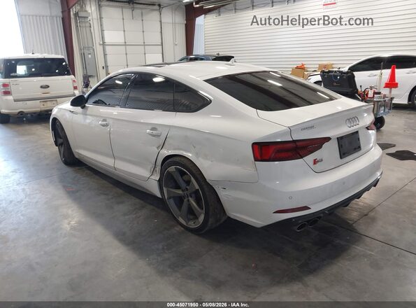 WAUB4CF51KA000469 2019 AUDI S5 White Trasero izquierdo