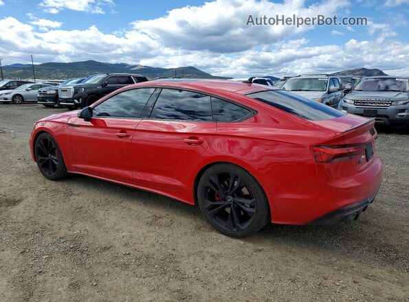 WAUB4CF51RA067308 2024 AUDI S5 Красный Задняя левая четверть