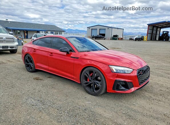 WAUB4CF51RA067308 2024 AUDI S5 Красный Передняя правая четверть