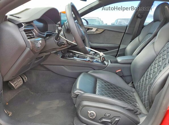 WAUB4CF51RA067308 2024 AUDI S5 Красный Вид салона спереди
