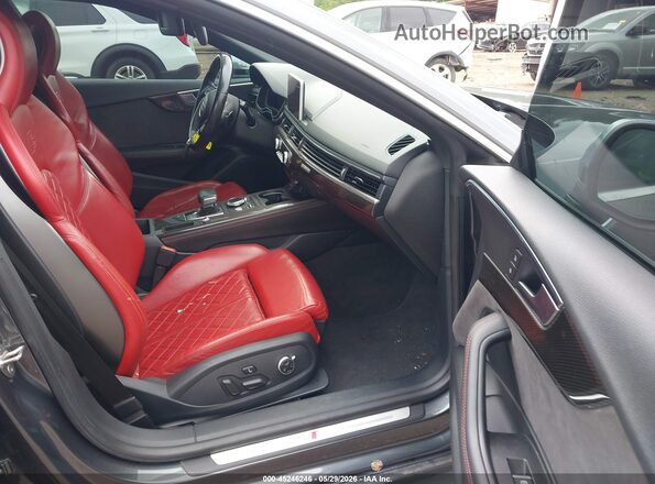 WAUB4CF52JA073929 2018 AUDI S5 Black Front interior view
