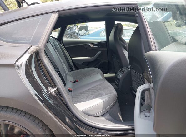 WAUB4CF55KA080214 2019 AUDI S5 Black VIN კოდის სტიკერის ხედი