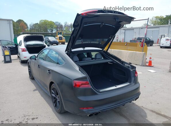WAUB4CF55KA080214 2019 AUDI S5 Black უკანა მარცხენა