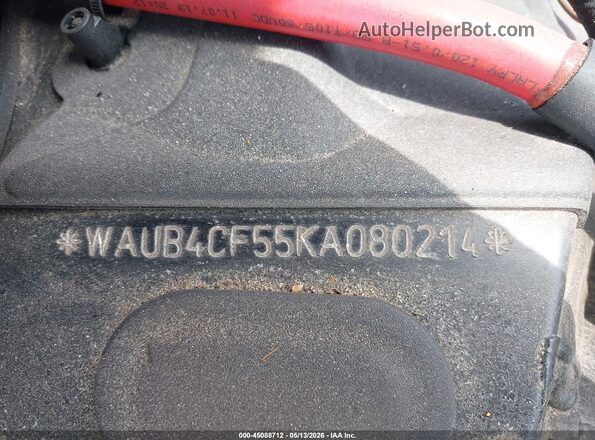 WAUB4CF55KA080214 2019 AUDI S5 Black 