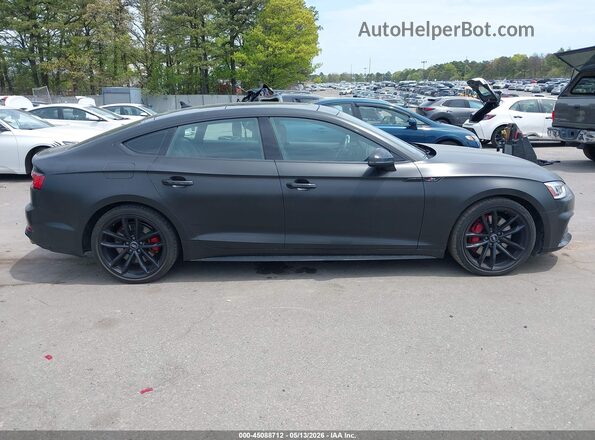 WAUB4CF55KA080214 2019 AUDI S5 Black უკანა სალონის ხედი