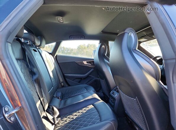 WAUB4CF58LA013642 2020 AUDI S5 Gray Rear seats view