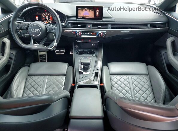 WAUB4CF59KA081155 2019 AUDI S5 Gray Dashboard view