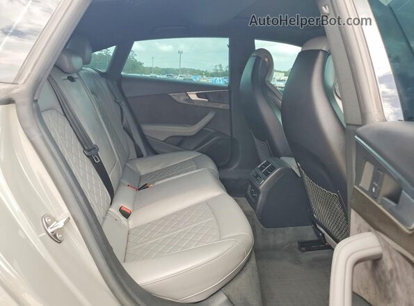 WAUB4CF59KA081155 2019 AUDI S5 Gray Rear seats view